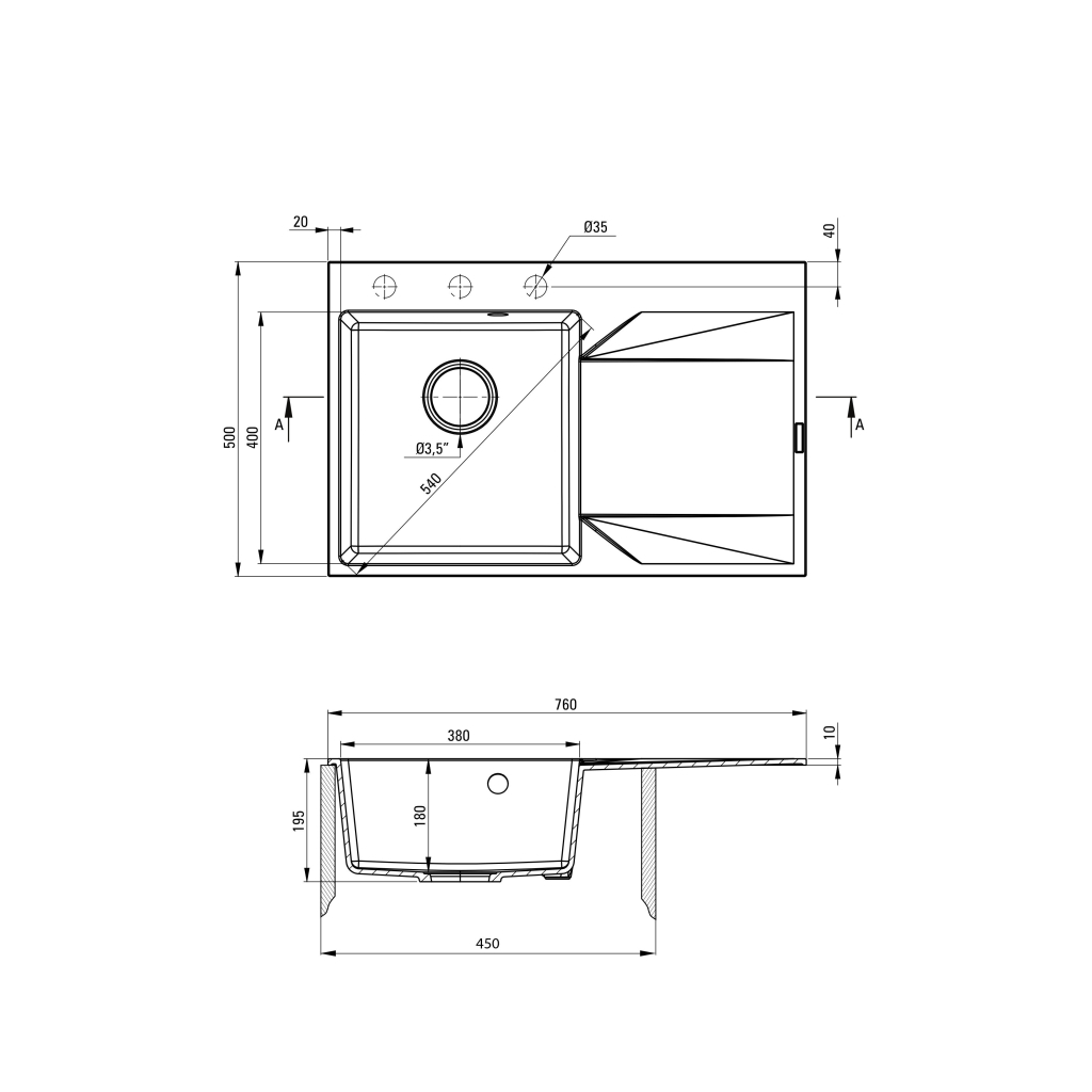 Мийка кухонна Deante Evora графіт (ZQJ_211P) Мийка кухонна Deante Evora графіт (ZQJ_211P)