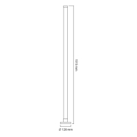 Торшер Videx LED підлогова TF20 RGB 10W Black (VL-TF20B-RGB)