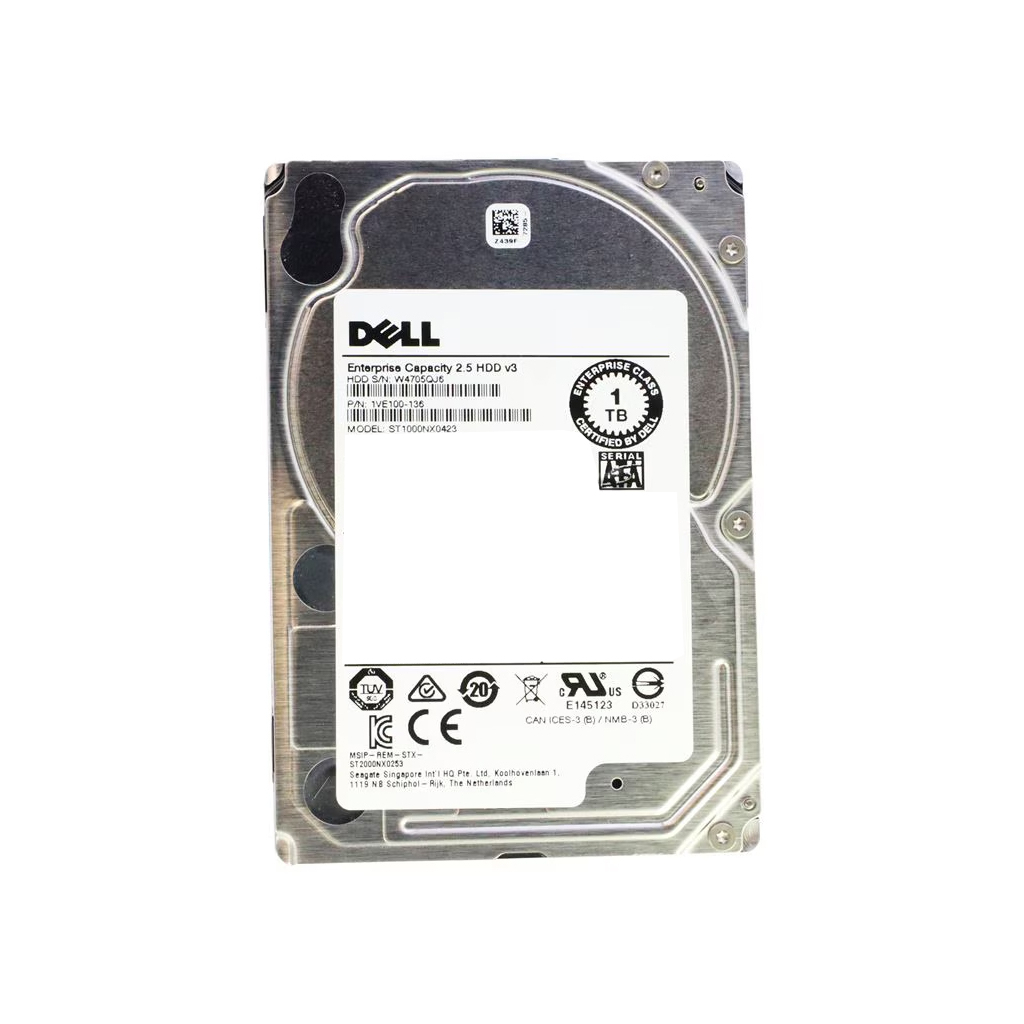 Жорсткий диск 2.5" 1TB +перехідник на 3.5" Dell (ST1000NX0423) Жорсткий диск 2.5" 1TB +перехідник на 3.5" Dell (ST1000NX0423)