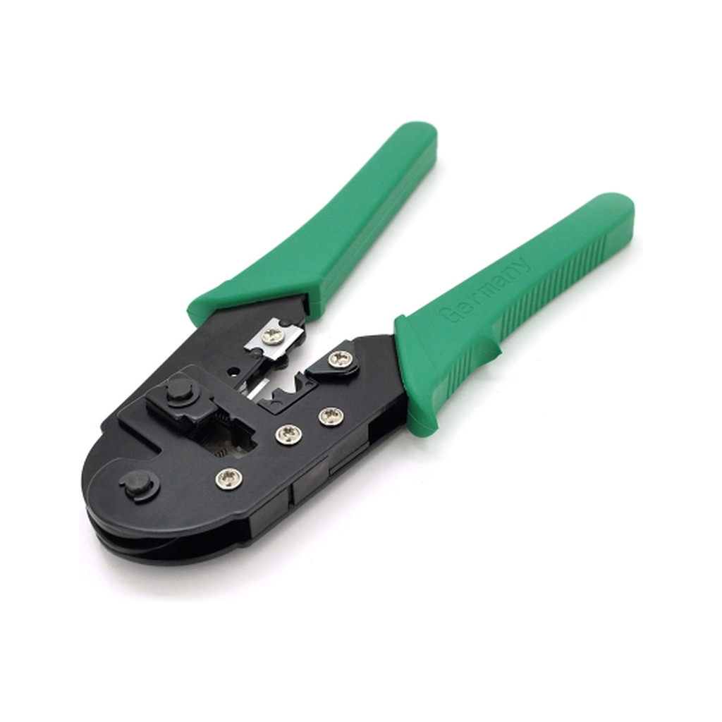 Інструмент Voltronic для обтискання RJ-45 (8P8C) 8P, Зелений (YT-TY-311) Інструмент Voltronic для обтискання RJ-45 (8P8C) 8P, Зелений (YT-TY-311)