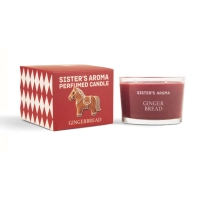 Ароматична свічка Sister's Aroma Gingerbread 150 г (4820227786299)