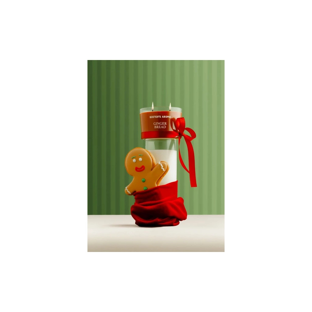 Ароматична свічка Sister's Aroma Gingerbread 150 г (4820227786299)