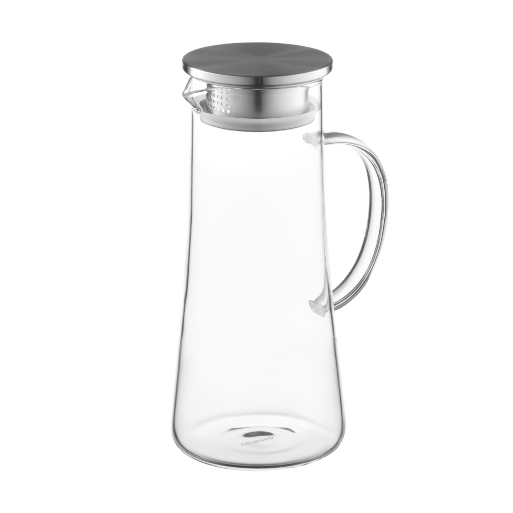 Глечик Ardesto 1400мл, боросилікатне скло, прозорий (AR2614BPG) Глечик Ardesto 1400мл, боросилікатне скло, прозорий (AR2614BPG)