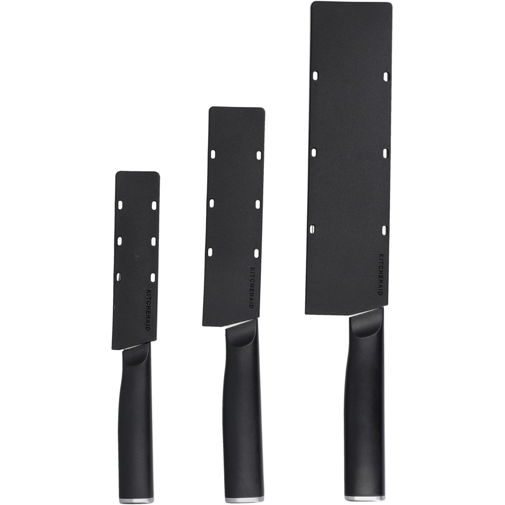 Набір ножів KitchenAid Classic з захисними чохлами, 3 предмети (KEG3PTHEOHOBA)
