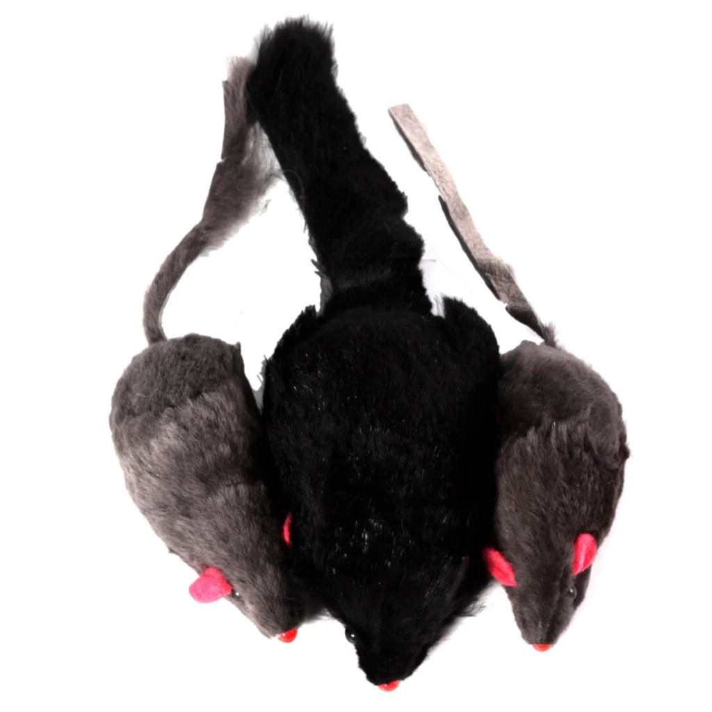 Іграшка для котів "FOX" Миша сіра 7.5 см (5901436129196)