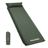 Туристичний килимок Naturehike CNK2450WS020, самонадувний, 200х63х10 см, темно-зелений (6927595712733)