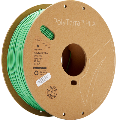 Пластик для 3D-принтера Polymaker PLA PolyTerra 1,75mm 1kg GREEN, FORREST (PM70846)