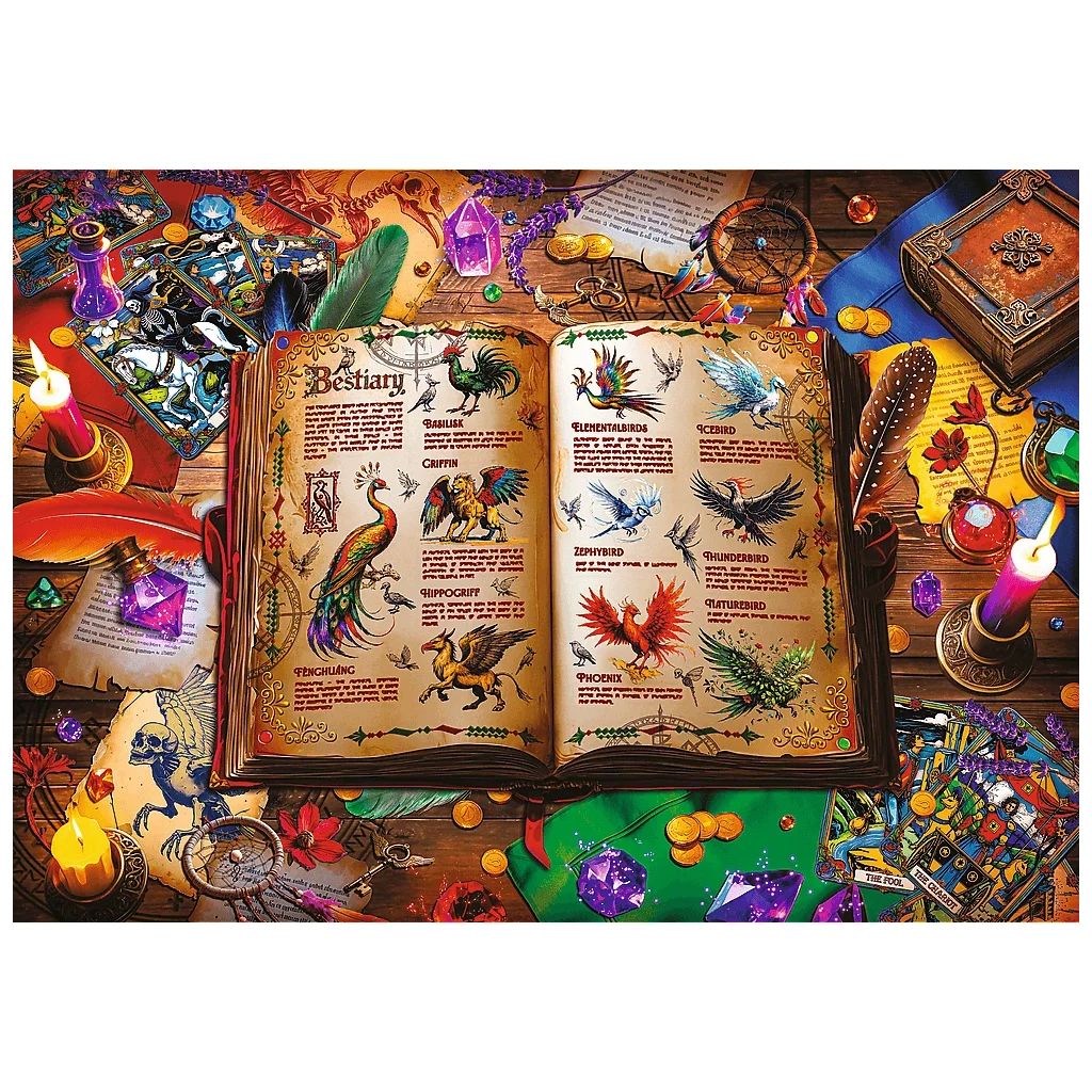 Пазл Trefl Атлас фантастичних птахів, 1000 елементів (5900511109801)