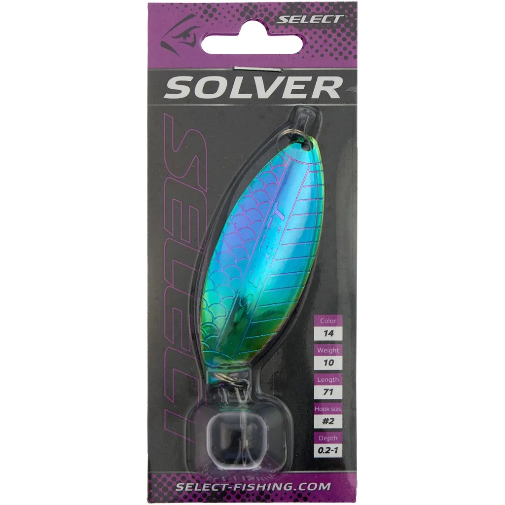 Блешня Select Solver 10.0g 71mm 14 (1870.68.02) Блешня Select Solver 10.0g 71mm 14 (1870.68.02)