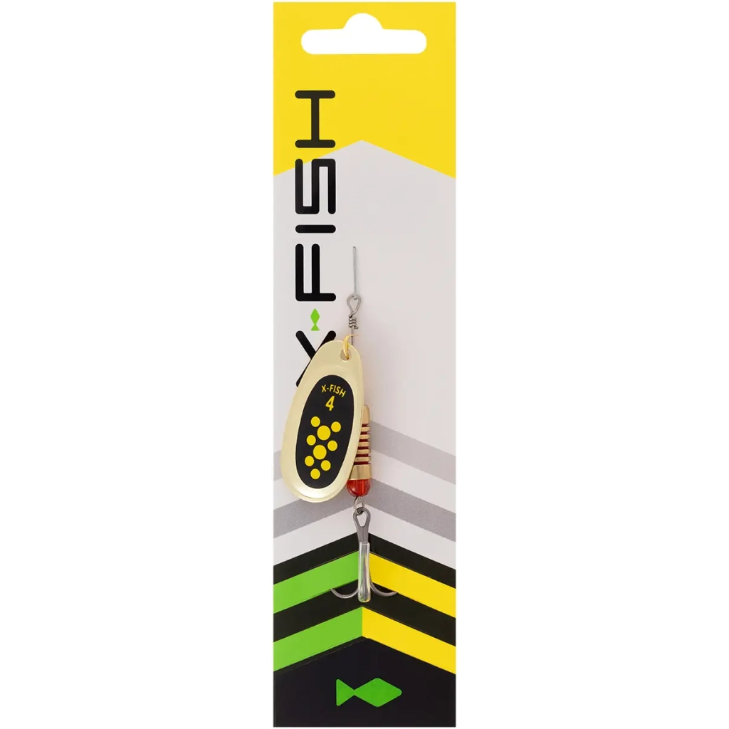 Блешня X-Fish Spike 9.5g 4 Gold black lime (1917.06.35) Блешня X-Fish Spike 9.5g 4 Gold black lime (1917.06.35)