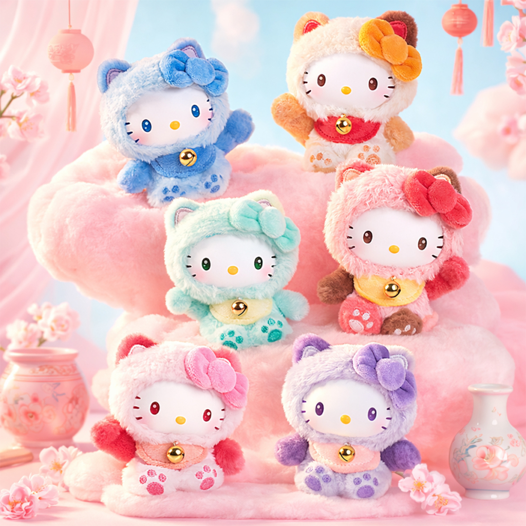 М'яка іграшка Pop Top сюрприз на кліпсі Hello Kitty Казкові бажання (25MR-017) М'яка іграшка Pop Top сюрприз на кліпсі Hello Kitty Казкові бажання (25MR-017)