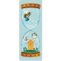 Bookmarks for books Lyutsynka "Honey" 1 pc. (LK000000013) (2000000000013)