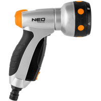 Пістолет для поливу Neo Tools CLICK, пістолетний, 7 функцій, 0.306кг (15-706)