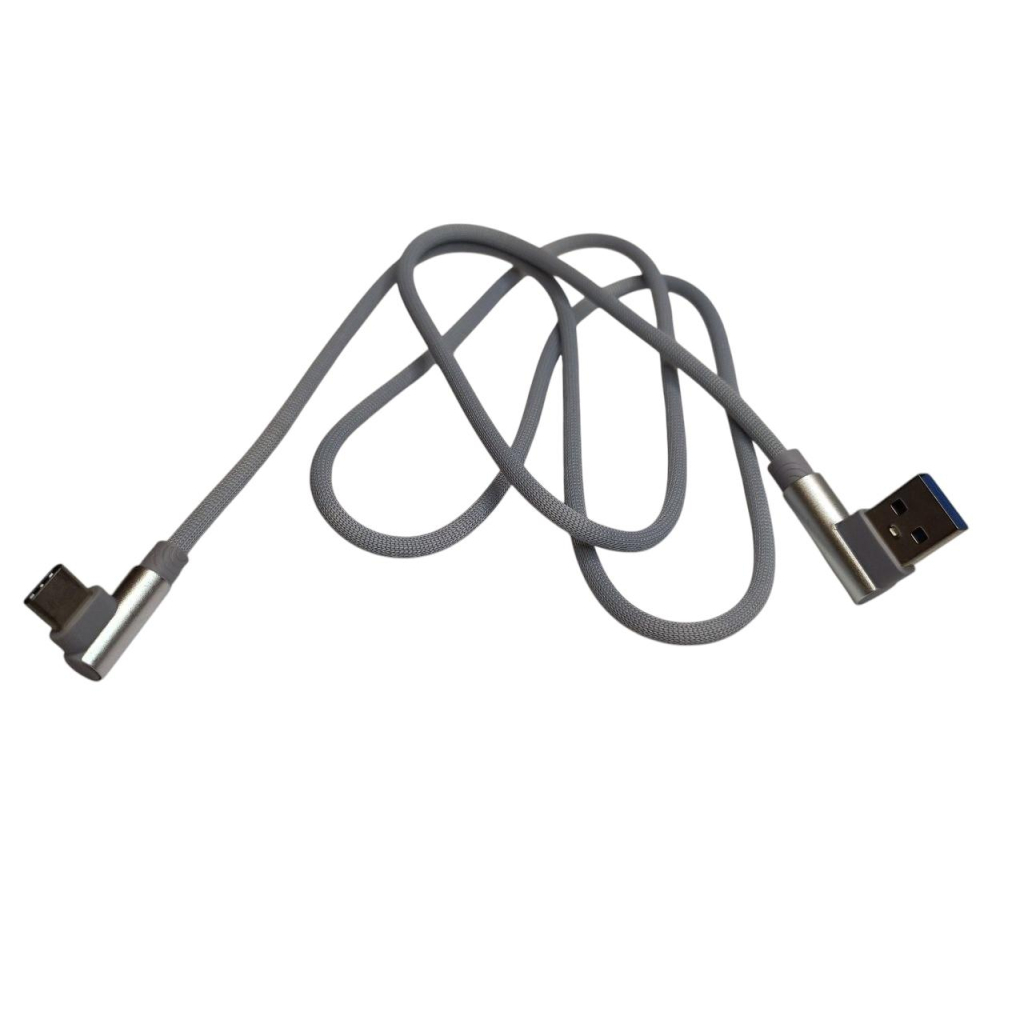 Дата кабель USB 2.0 AM to USB-C 1.0m 2.4A 90° corner gray XoKo (XK-CTC-001-GR) Дата кабель USB 2.0 AM to USB-C 1.0m 2.4A 90° corner gray XoKo (XK-CTC-001-GR)