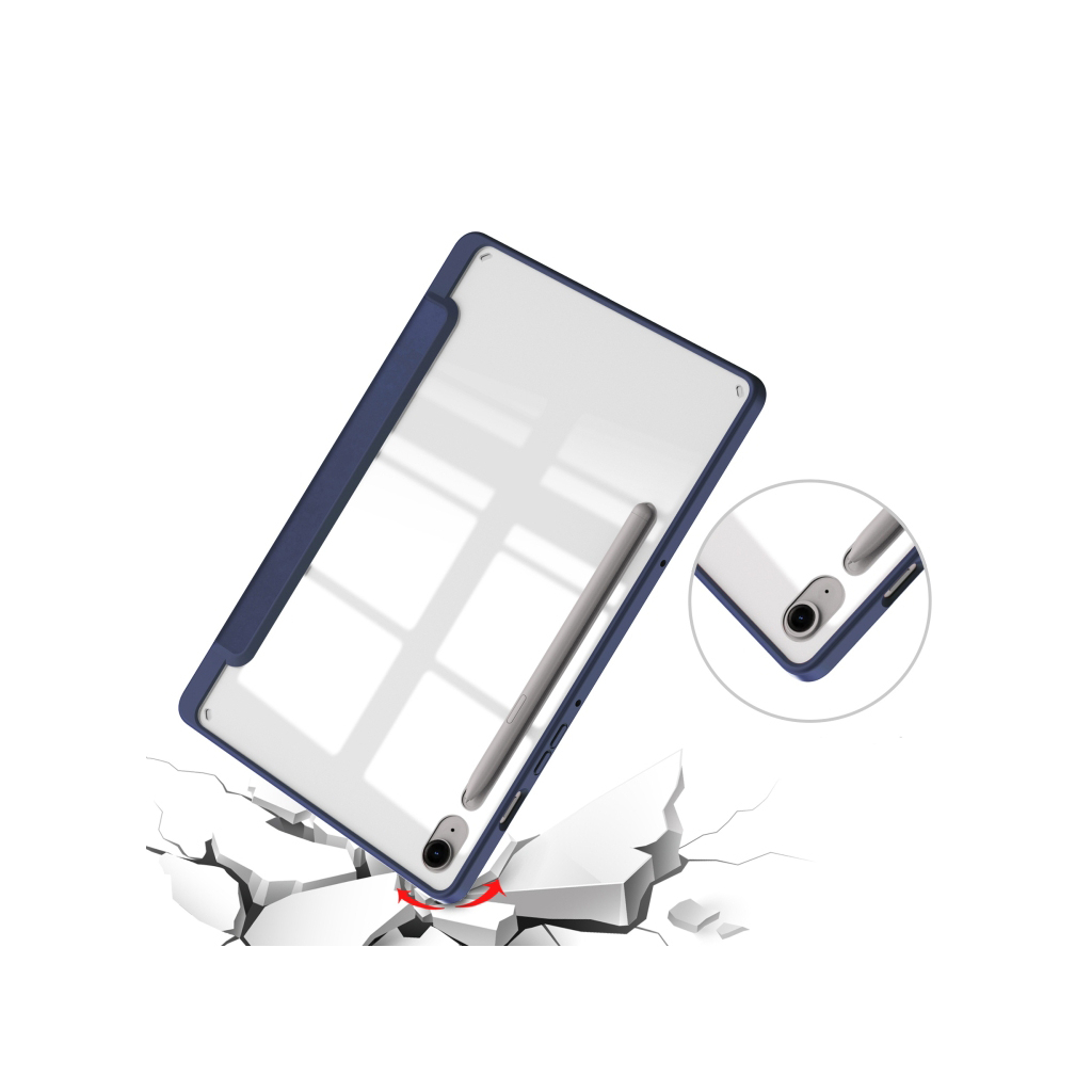 Чохол до планшета BeCover Soft Edge Samsung Galaxy Tab S10 Lite SM-X400/406 10.9" Deep Blue (715763) Чохол до планшета BeCover Soft Edge Samsung Galaxy Tab S10 Lite SM-X400/406 10.9" Deep Blue (715763)