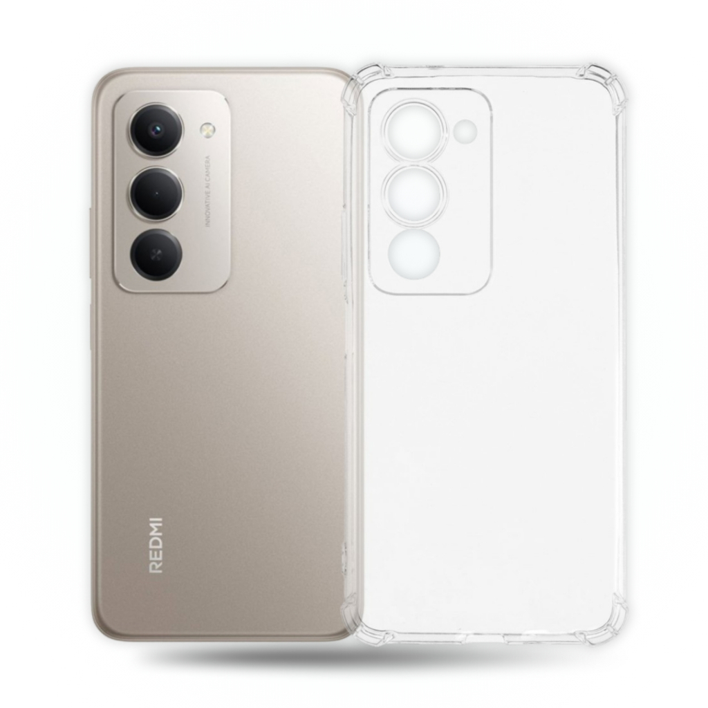 Чохол до мобільного телефона BeCover Anti-Shock Xiaomi Redmi 15 5G (169mm) Global Transparent (715774) Чохол до мобільного телефона BeCover Anti-Shock Xiaomi Redmi 15 5G (169mm) Global Transparent (715774)