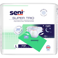 Diapers for adults Seni Super Trio Large 100-150 cm 10 pcs (5900516803483)