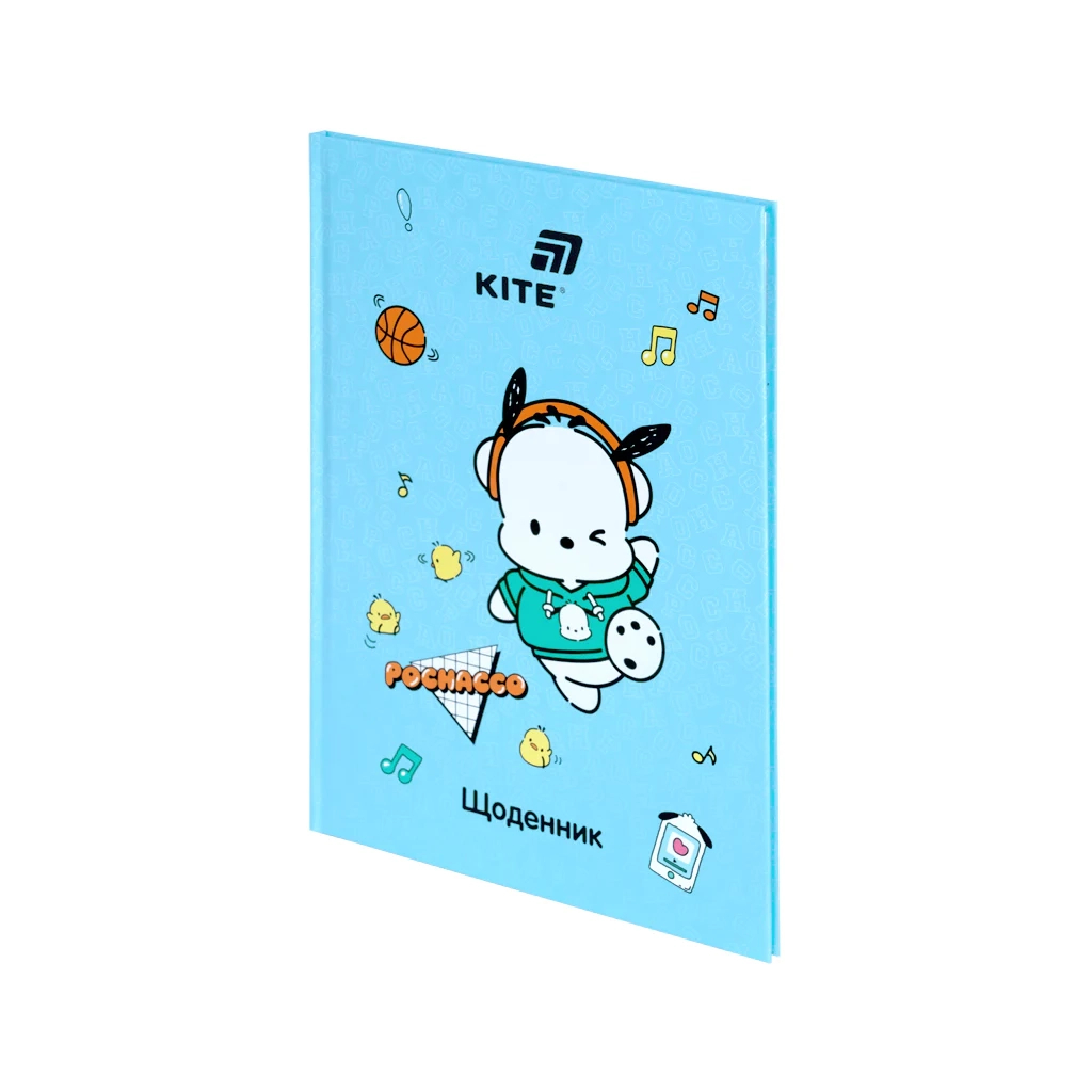 Щоденник шкільний Kite Pochacco, тверда обкладинка (PC26-262) Щоденник шкільний Kite Pochacco, тверда обкладинка (PC26-262)