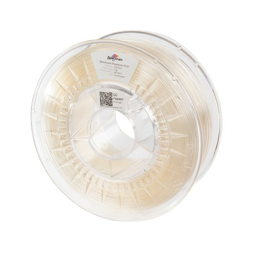 Пластик для 3D-принтера Spectrum PLA Premium 1.75mm 1kgTranslucent (80335)