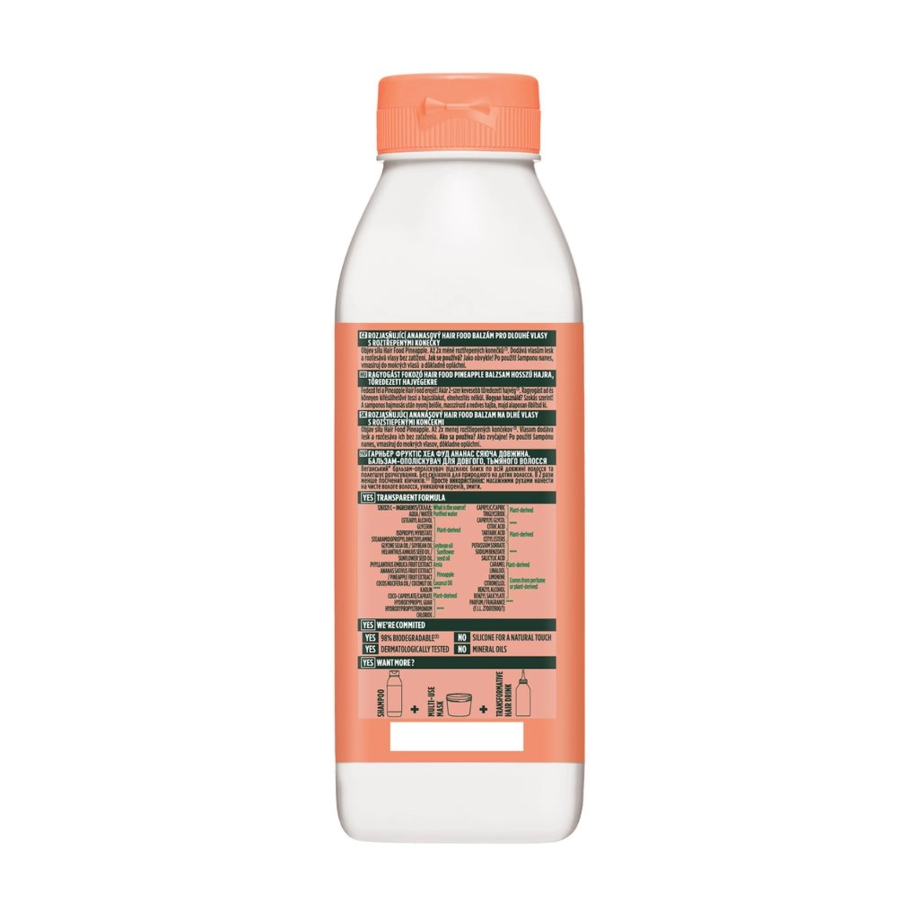 Кондиціонер для волосся Garnier Fructis HairFood Pineapple Conditioner 350 мл (3600542522809)