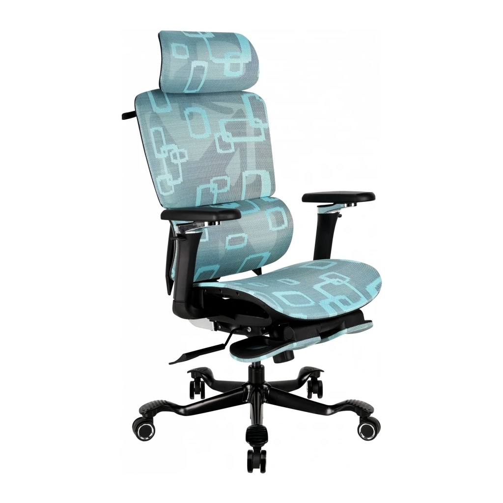 Крісло ігрове GT Racer X-900 Black/Gray/Blue Крісло ігрове GT Racer X-900 Black/Gray/Blue