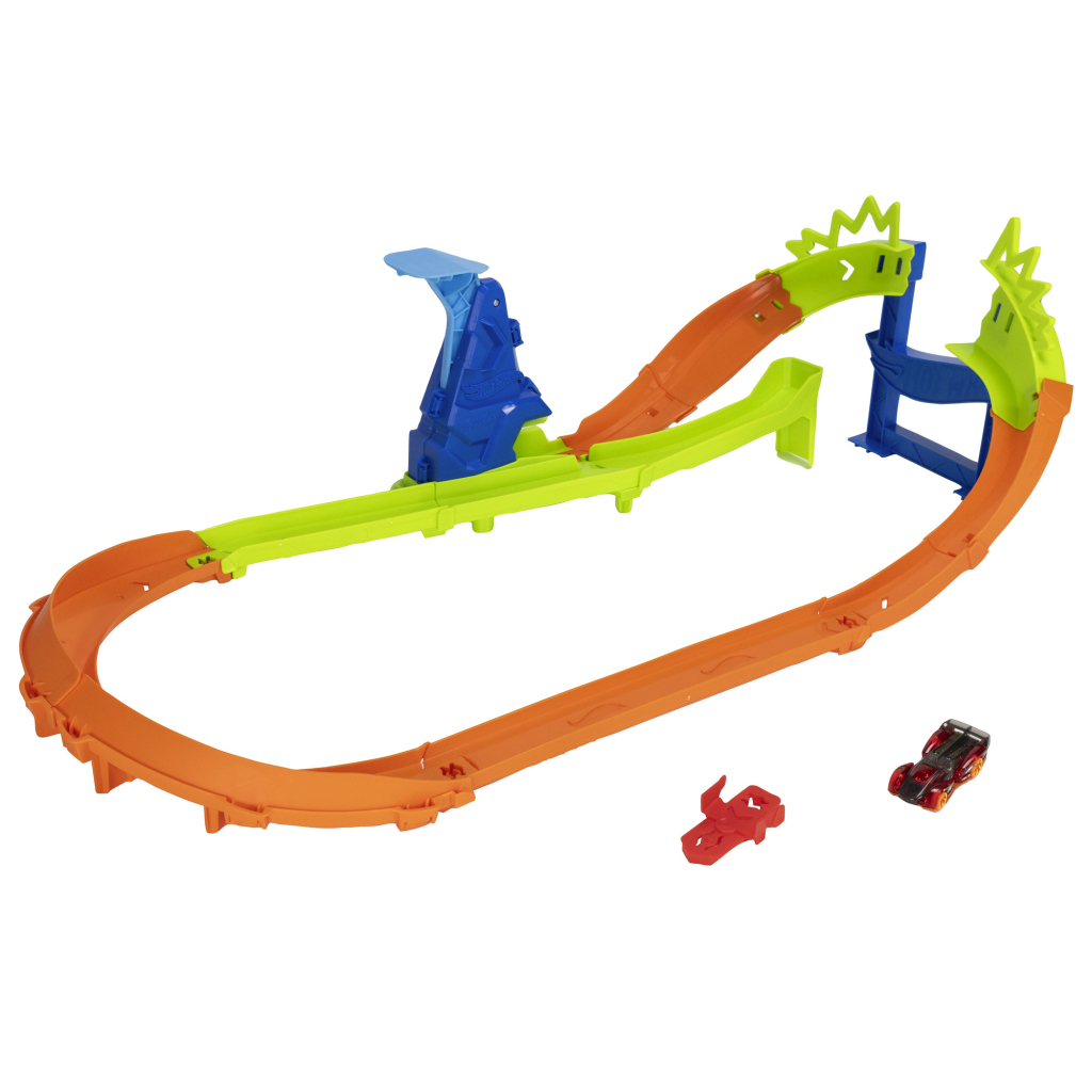 Автотрек Hot Wheels Stunt tracks Чемпіон стрибків (JHK74) Автотрек Hot Wheels Stunt tracks Чемпіон стрибків (JHK74)