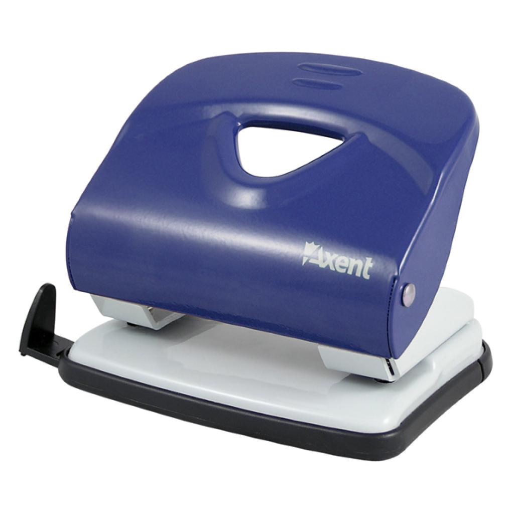 Діркопробивач Axent Exakt-2 metal, 30sheets, blue (3930-02-А) Діркопробивач Axent Exakt-2 metal, 30sheets, blue (3930-02-А)