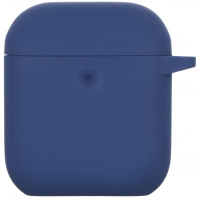 Чохол 2E для Apple AirPods Pure Color Silicone 3.0 мм Navy (2E-AIR-PODS-IBPCS-3-NV)