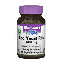 Herbs Bluebonnet Nutrition Red Yeast Rice 600mg, 60 Gel Capsules (BLB1170)