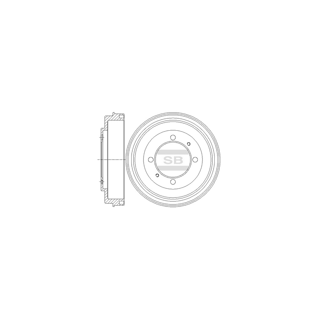 Гальмівний диск HI-Q SD4318