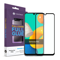 Скло захисне MakeFuture Samsung M32 Full Cover Full Glue (MGF-SM32)