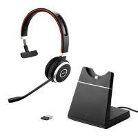 Навушники Jabra Evolve 65 MS Mono Charging Stand (6593-823-399)