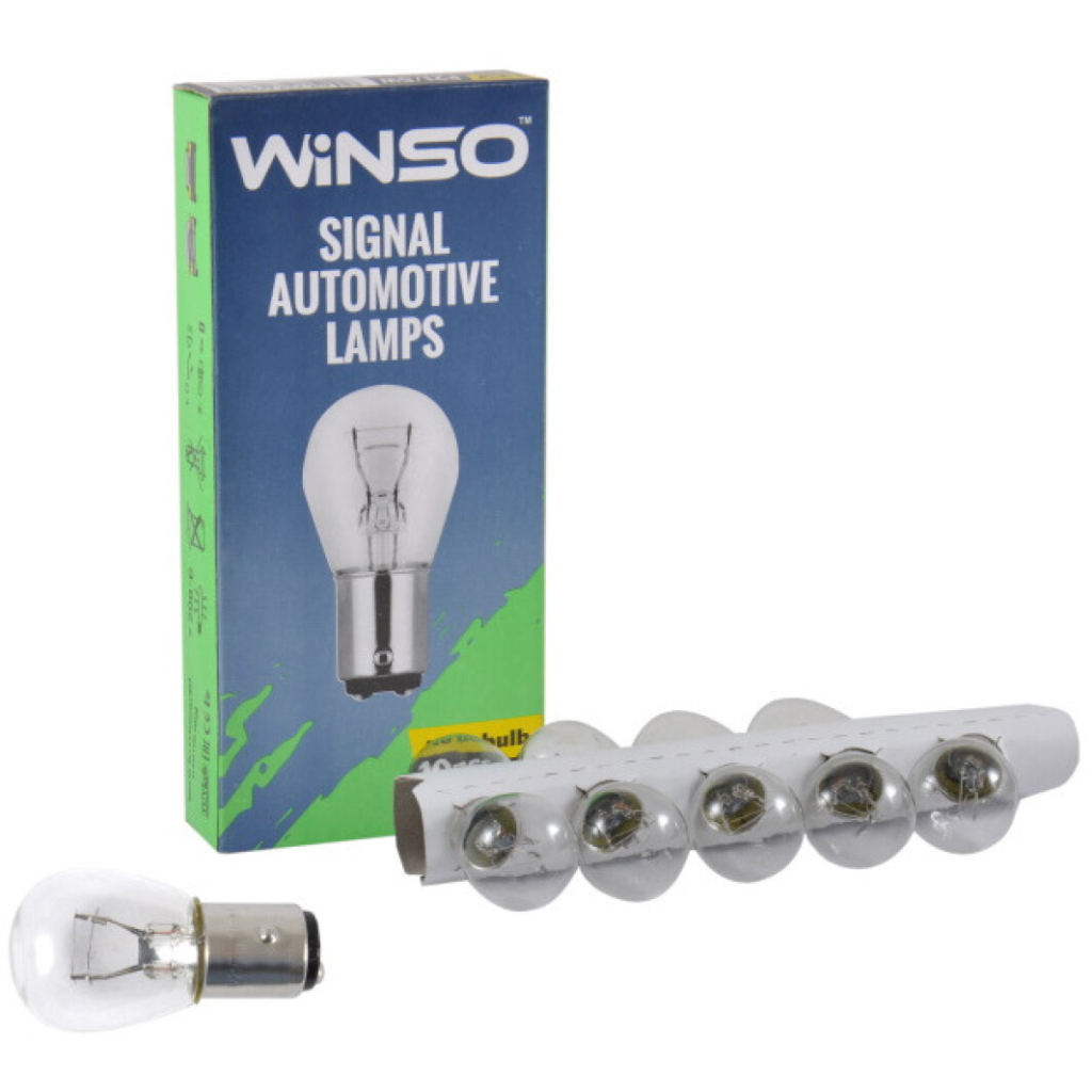 Автолампа WINSO P21/5W 21/5W BAY15d (713130)