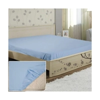 Sheet Yaroslav on elastic calico 07 blue 200x160x20 (38171)