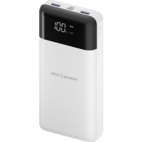 Батарея універсальна AlzaPower Parade 30000mAh PD/3.0/18W, QC/3.0, white (mod APWPB250) (APW-PBPA30PW)