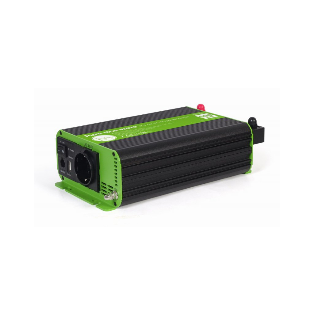 Автомобільний інвертор 12V/230V 500W (1000W peak power) чиста синусоїда EnerGenie (EG-PWC-PS500-01)