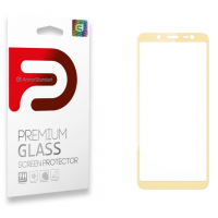 Скло захисне Armorstandart Full Glue Samsung J8 2018 (J810) Gold (ARM52175)