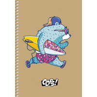 School notebook A5 Student unlined 96 sheets (A5-SC-096-6116)