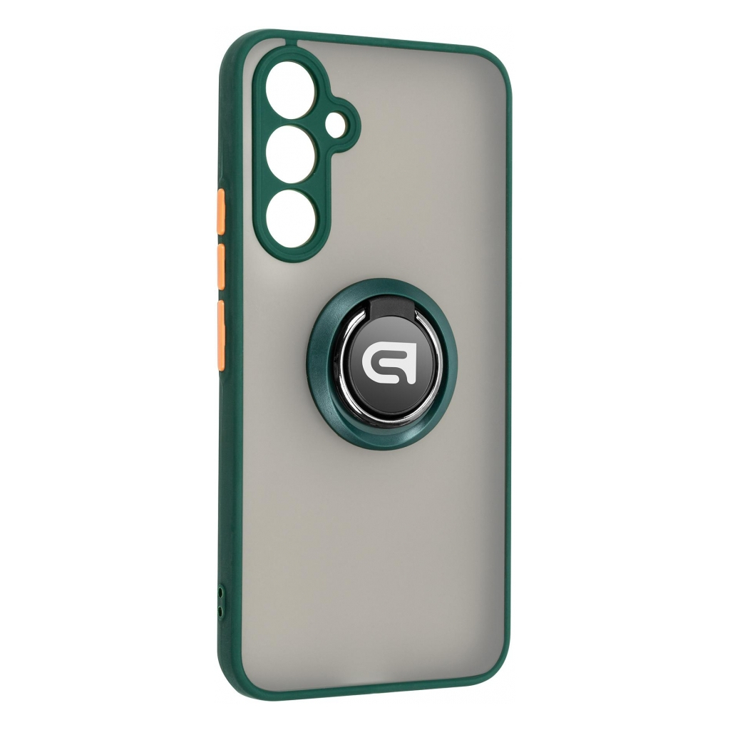 Чохол до мобільного телефона Armorstandart Frosted Matte Ring Samsung A54 5G (A546) Dark Green (ARM68359) Чохол до мобільного телефона Armorstandart Frosted Matte Ring Samsung A54 5G (A546) Dark Green (ARM68359)