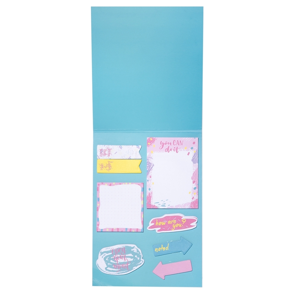 Папір для нотаток Yes з липким шаром Hotch Potch в наборі, 8x20 аркушів (170284)