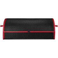 Organizer bag EVAtech L-PRO 32x75x30 cm. Honeycomb black with red edging (BS13641OL3SBR)
