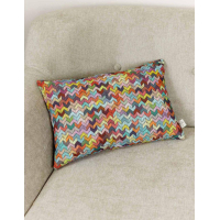 Provence decorative pillowcase 30x45 cm MixPrint 504 zigzag (4823093447653)