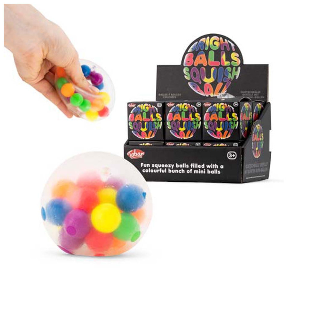 Антистрес Tobar Скранчемс м'ячик-антистрес яскраві кульки (38449)