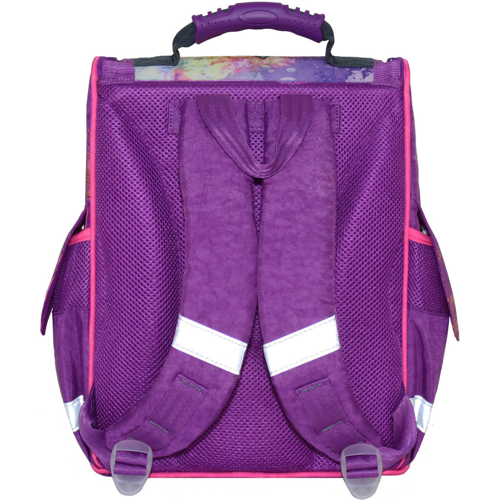 Портфель Bagland з ліхтариками Успіх 12 л. фіолетовий 428 (00551703) (80213688)