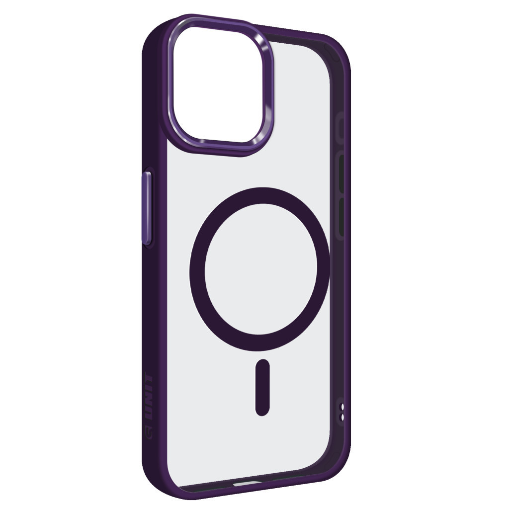 Чохол до мобільного телефона Armorstandart Unit MagSafe Apple iPhone 15 Purple (ARM74855) Чохол до мобільного телефона Armorstandart Unit MagSafe Apple iPhone 15 Purple (ARM74855)