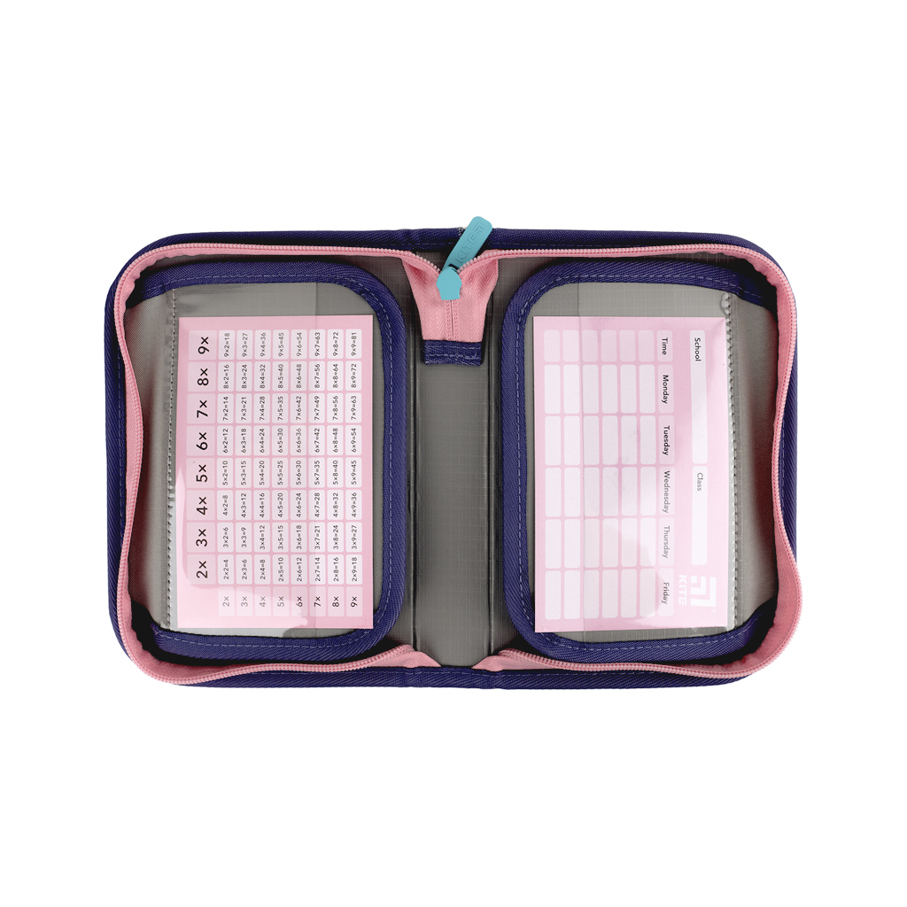 Пенал Kite Pixel Love K24-622-5, 1 відділення, 2 відвороти (K24-622-5)