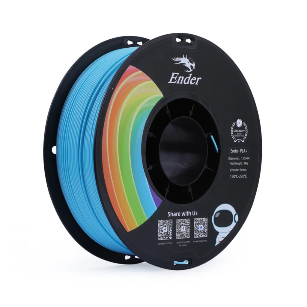Пластик для 3D-принтера Creality PLA+ 1кг, 1.75мм, blue (3301010310)