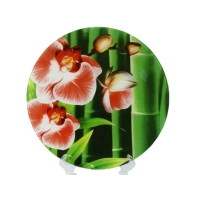 Dish Interos 30 cm Orchid-bamboo 77577 (IT-S3012/Q067)