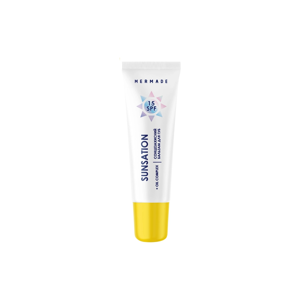 Бальзам для губ Mermade Sunsation SPF 15 Сонцезахисний 10 г (4823122900951)
