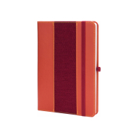 Notebook Optima A5 COMBI-16, hard cover, eraser, line (O20125-16)